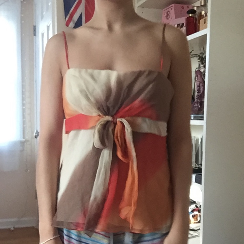 BCBG max azria spaghetti strap top